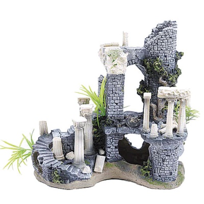Decor acvariu Castel ruine