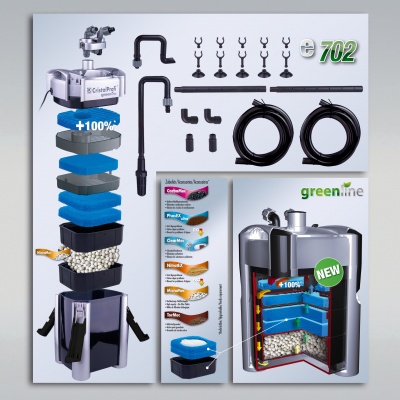 Filtru extern acvariu JBL Cristal Profi e702 Greenline 60-200 l