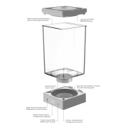 Acvariu Kodiak BettaRainbow Dome 1.4L