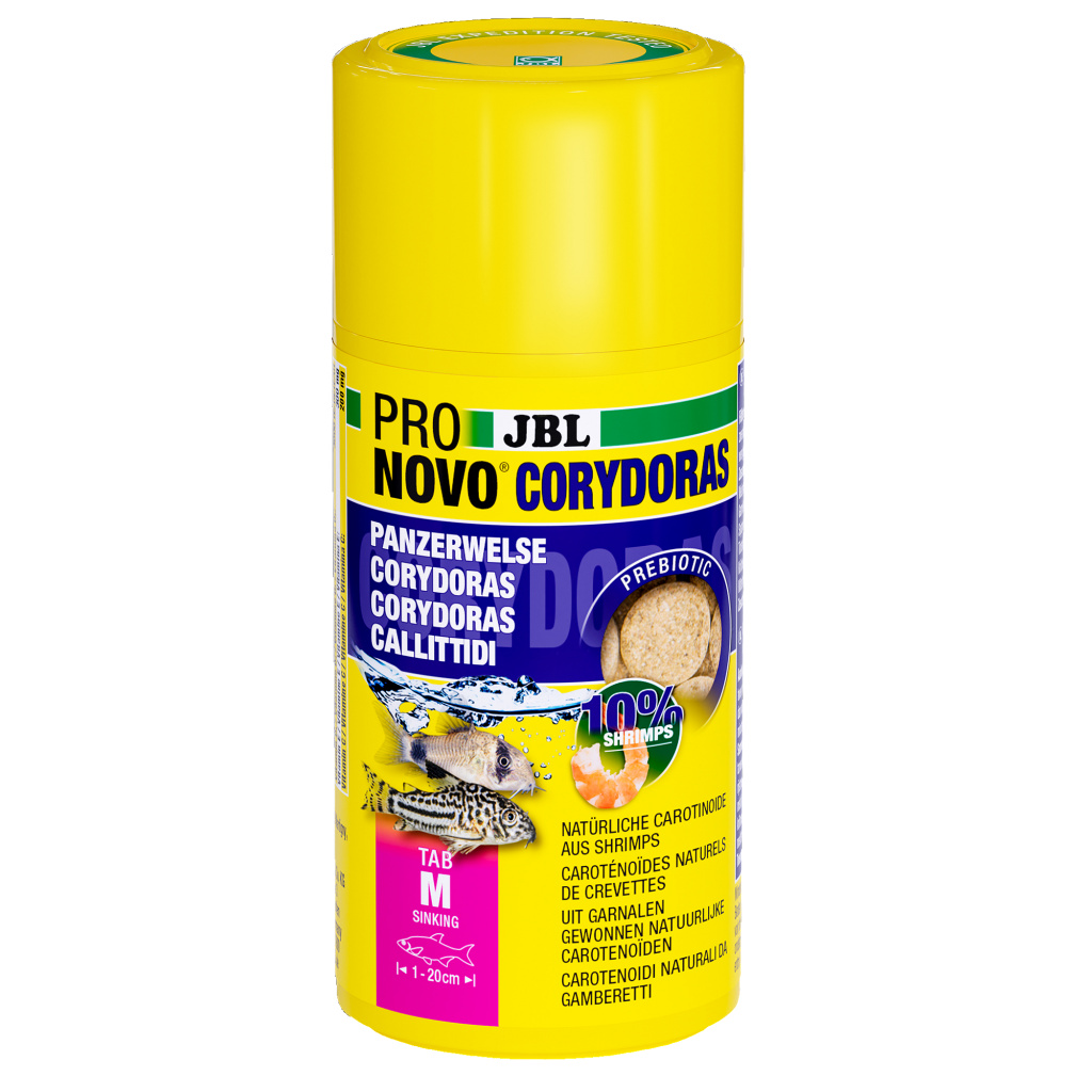 Hrana pesti acvariu JBL ProNovo CORYDORAS TAB M 250 ml