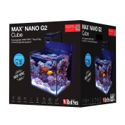 Acvariu MAX Nano Cube G2 75L Alb (incl. 1x Reef LED 50)