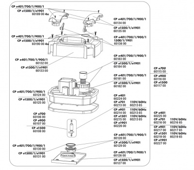 JBL Capac rotor CP e70X/e90X