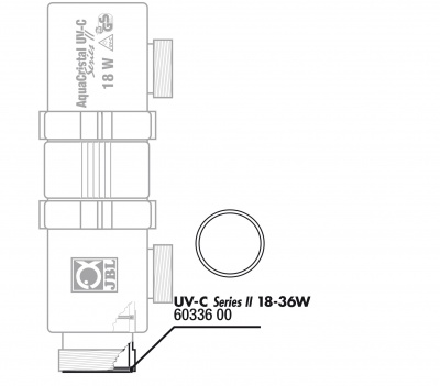 JBL Garnitura O-ring  UV-C 18W,36W