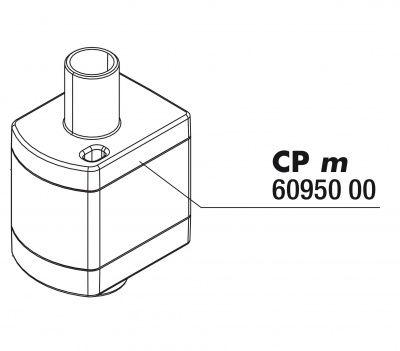 JBL Cap de pompa Cristal Profi m