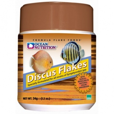 Hrana pesti acvariu Ocean Nutrition Discus Flakes 34 g
