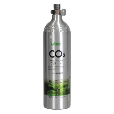 Butelie aluminiu ISTA CO2 Aluminium Cylinder Face Up 1 l