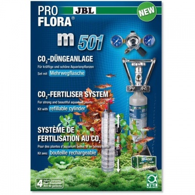 Set fertilizare CO2 acvariu JBL ProFlora set m501 