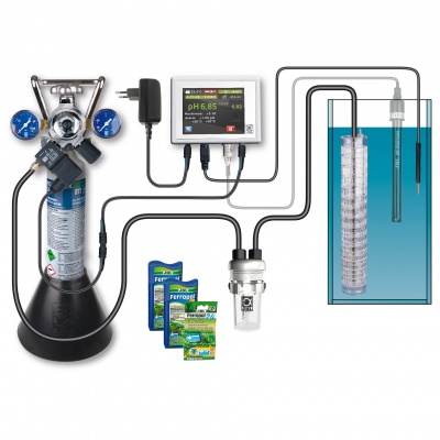 Set fertilizare CO2 acvariu JBL ProFlora set m503  