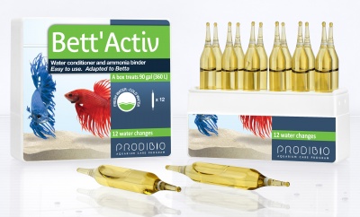 Solutie tratare apa acvariu Prodibio BETT ACTIV x 12 