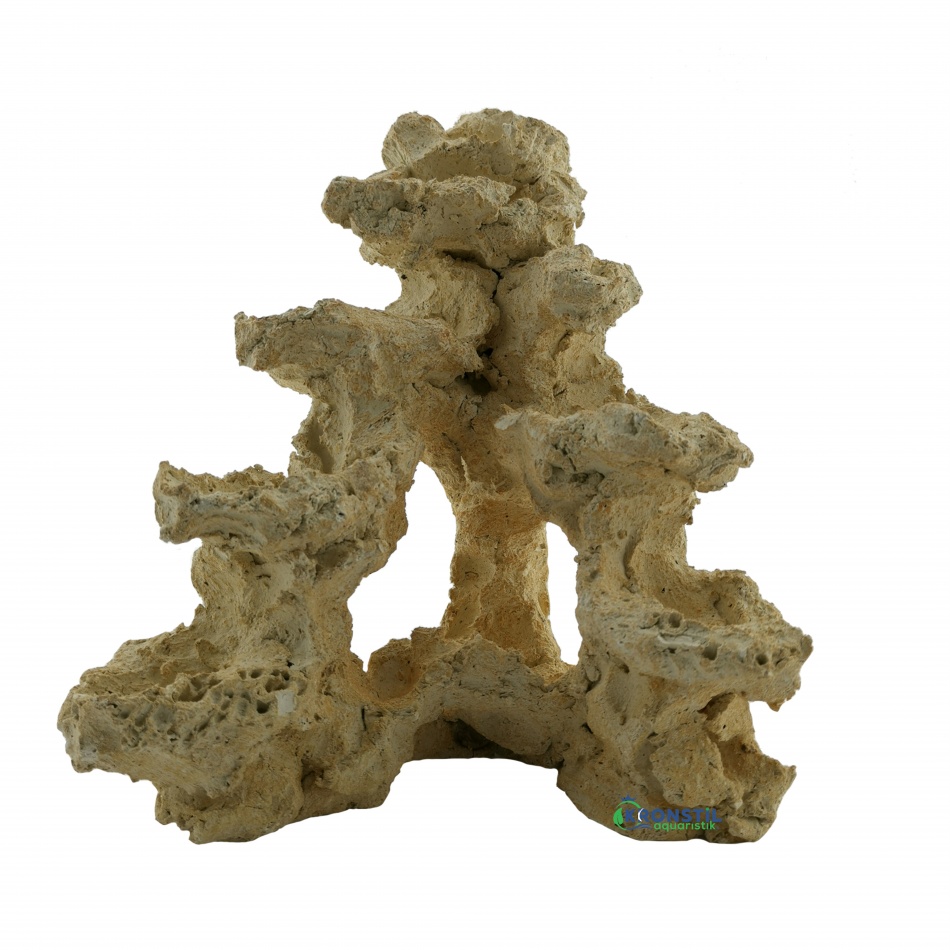 Decor ceramic acvariu Aquaroche Reef Base H 25 cm