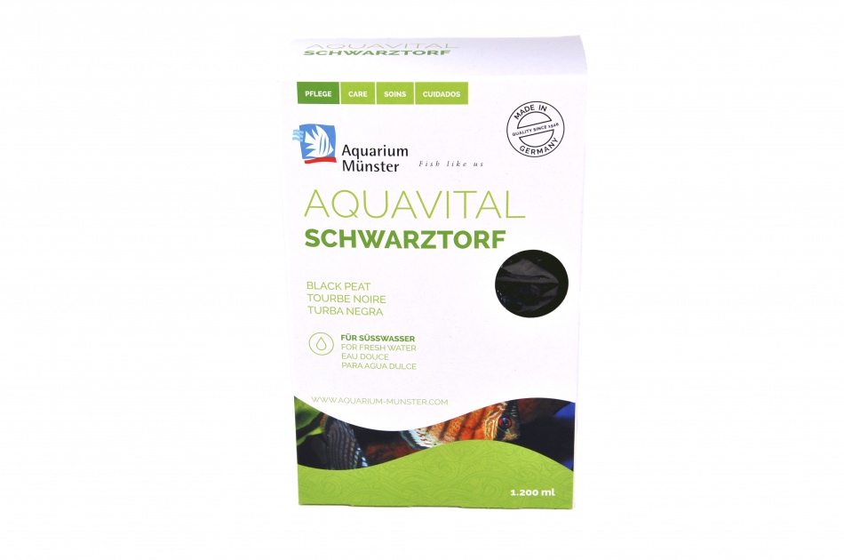 Material filtrant Aquarium Munster AQUAVITAL BLACK PEAT 1200 ml