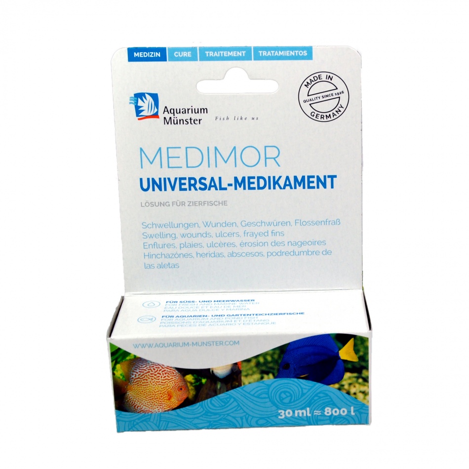 Medicament pesti acvariu Aquarium Munster MEDIMOR 30 ml Fresh/Marin
