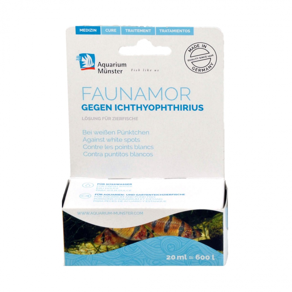 Medicament pesti acvariu Aquarium Munster FAUNAMOR 20 ml Fresh