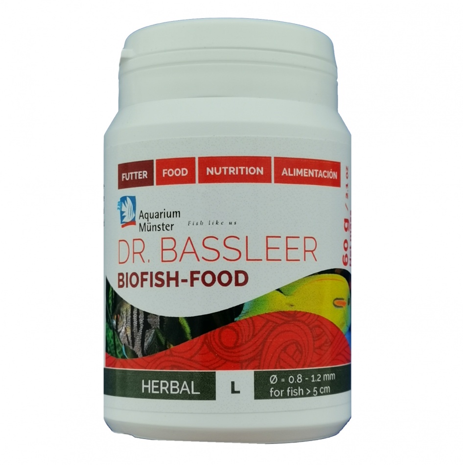 Aquarium Munster Biofish Food HERBAL L 60 g