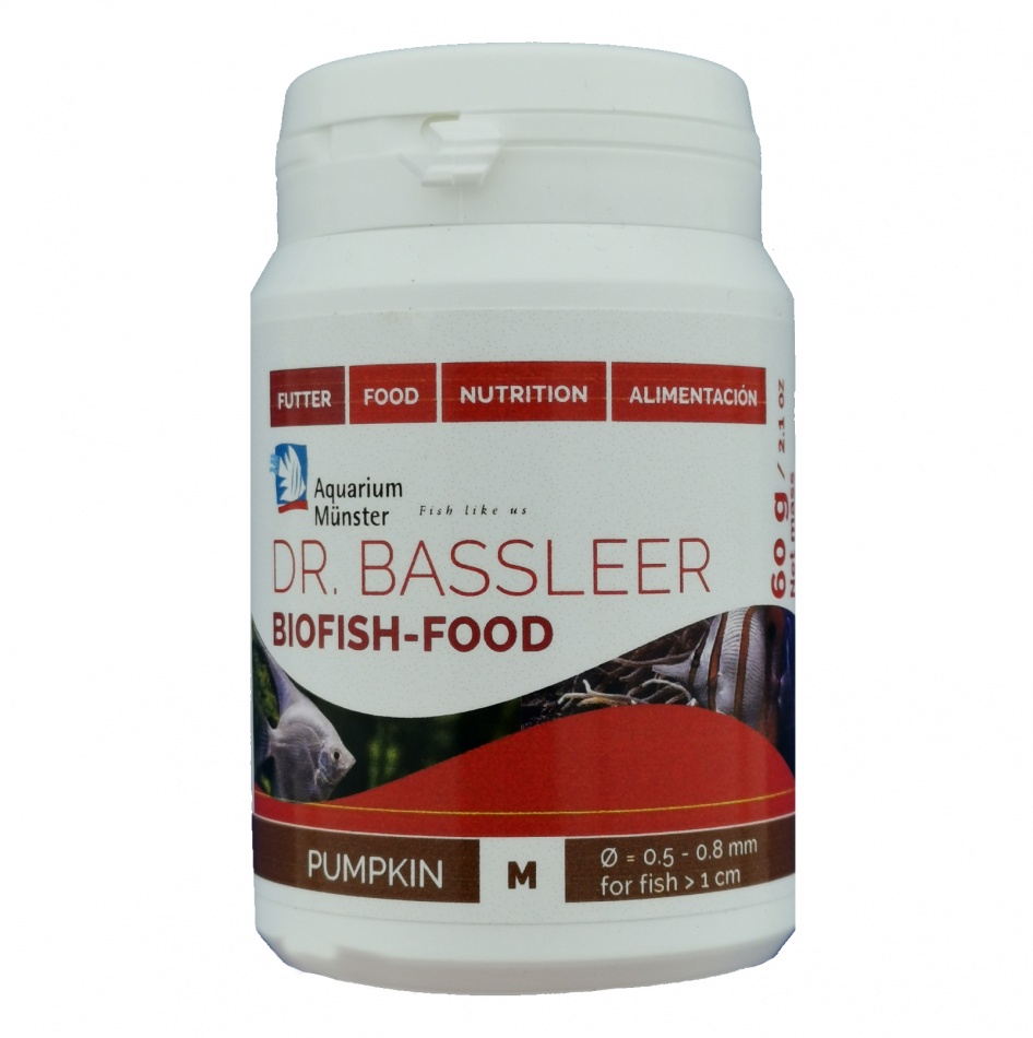 Aquarium Munster Biofish Food PUMPKIN M 60 g