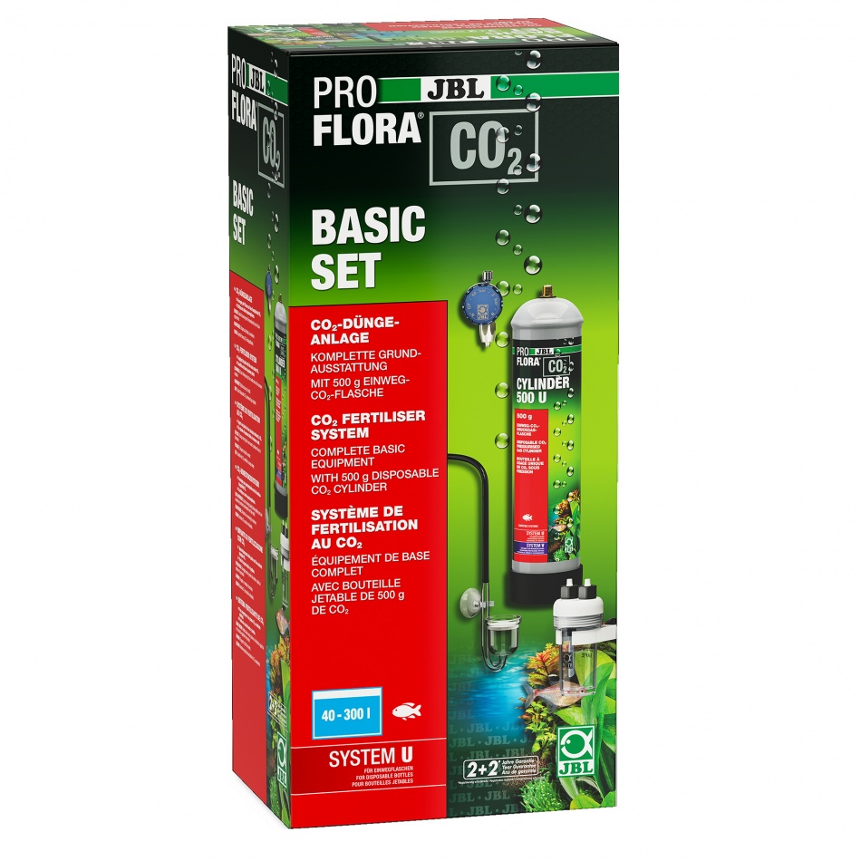 Set fertilizare CO2 acvariu JBL ProFlora CO2 BASIC SET U