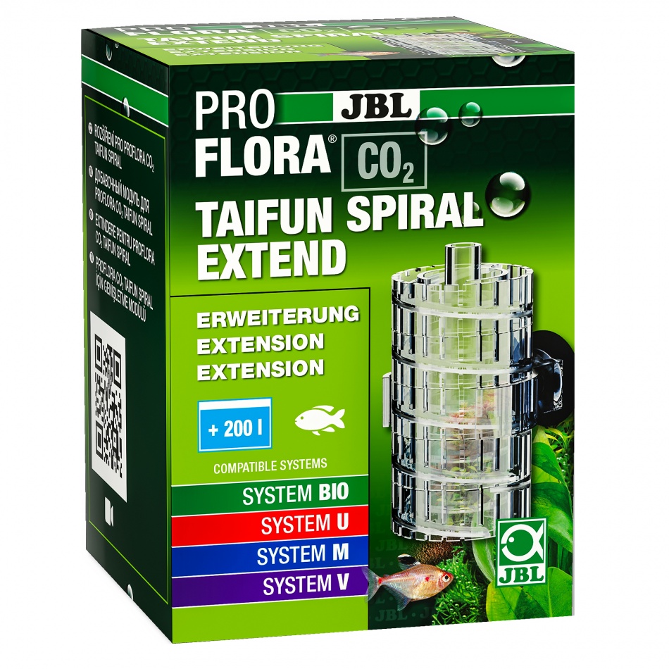 Extensie reactor CO2 acvariu JBL ProFlora CO2 TAIFUN SPIRAL EXTEND