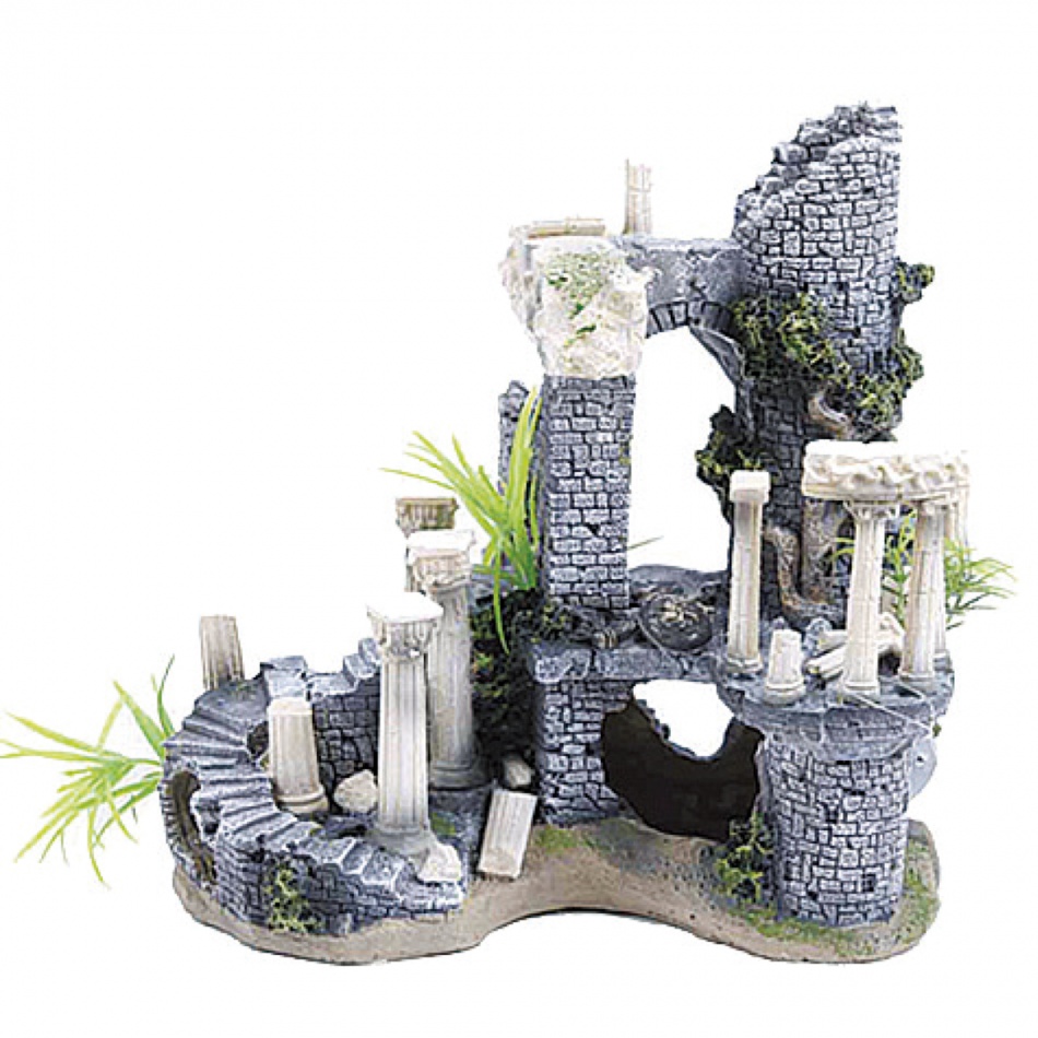 Decor acvariu Castel ruine