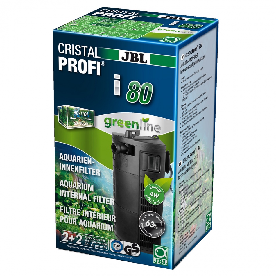 Filtru acvariu intern JBL Cristal Profi i80 greenline  60-110 l