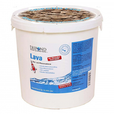 Material filtrant TRIPOND Lava 10 l (7-8 kg)