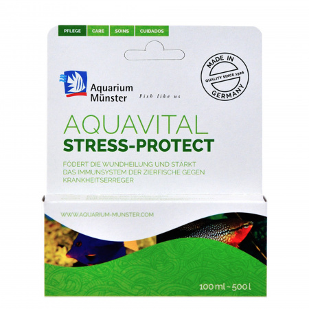 Solutie tratare apa acvariu Aquarium Munster AQUAVITAL STRESS-PROTECT 100 ml