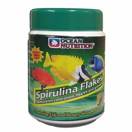 Hrana pesti acvariu Ocean Nutrition Spirulina Flakes 34g