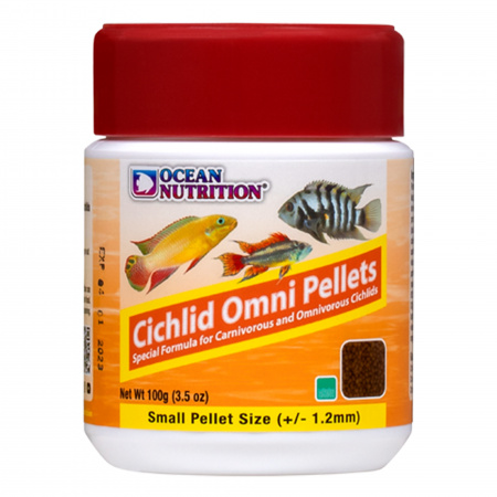 Hrana pesti acvariu Ocean Nutrition Cichlid Omni Pellets Small 100 g