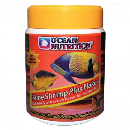 Hrana pesti acvariu Ocean Nutrition Brine Shrimp Plus Flakes 34 g