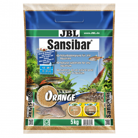 Substrat natural acvariu JBL Sansibar ORANGE 5 kg