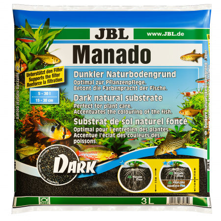 Substrat acvariu JBL Manado Dark 3 l