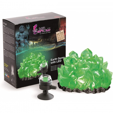 Decor acvariu Hydor H2 SHOW Kit Earth Green Emerald Green LED