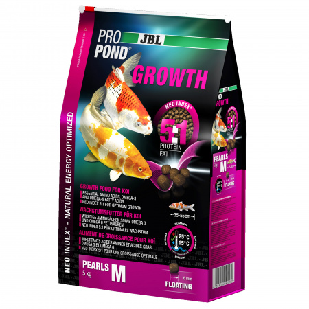 Hrana pesti iaz JBL ProPond Growth M 5,0 kg