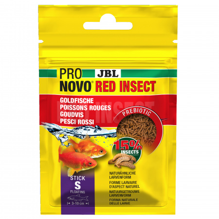 Hrana pesti acvariu JBL ProNovo RED INSECT STICK S 20 ml