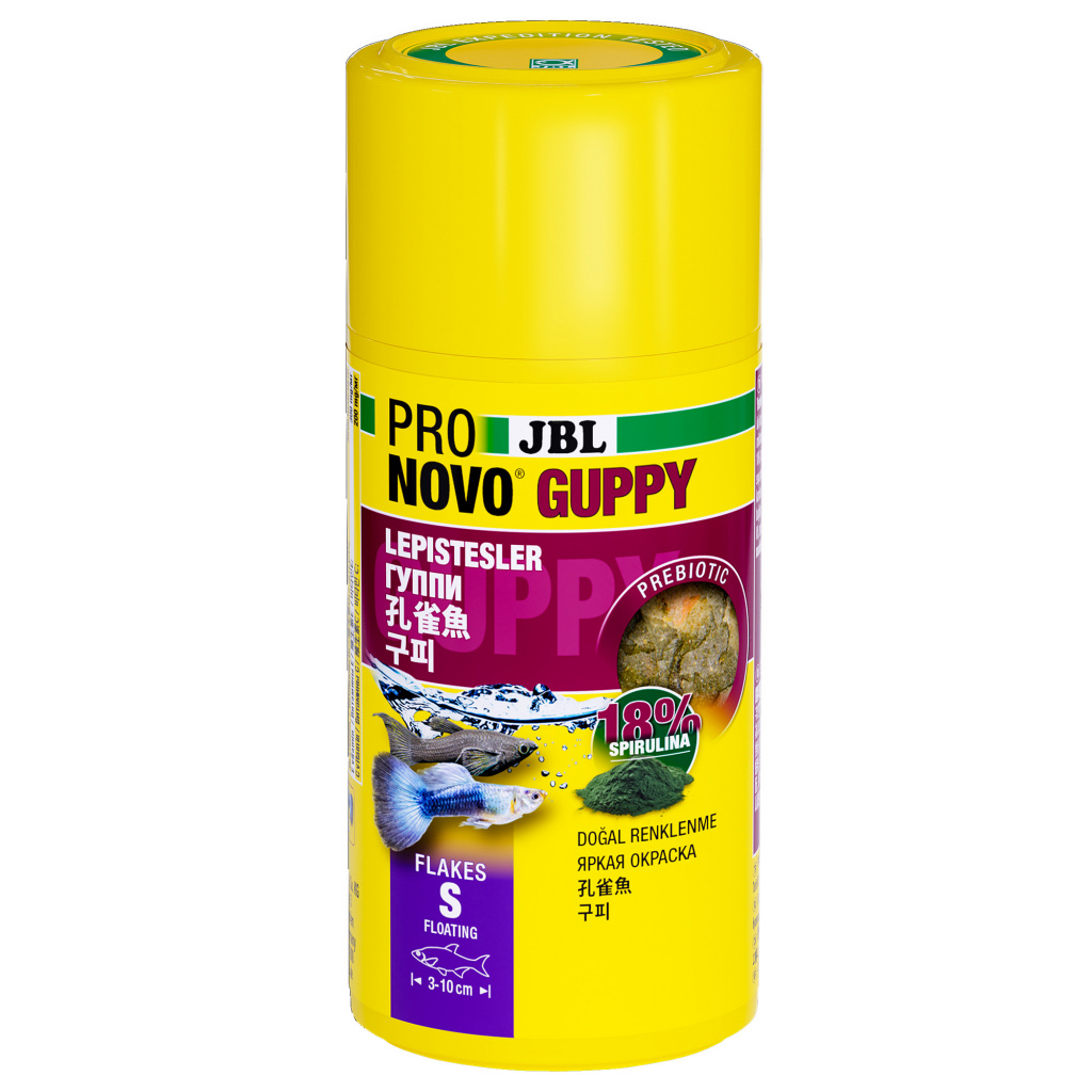 Hrana pesti acvariu JBL ProNovo GUPPY GRANO S 100 ml CLICK 