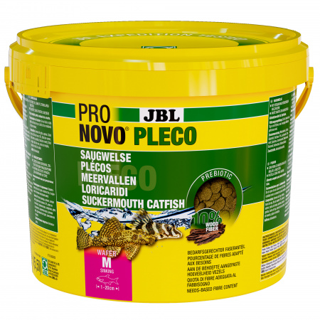 Hrana pesti acvariu JBL ProNovo PLECO WAFER M 5.5 l