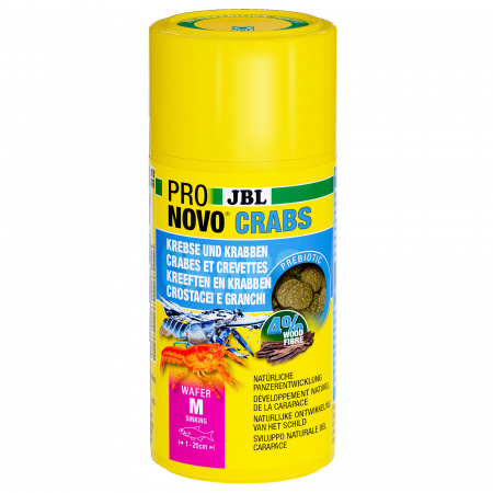 Hrana crabi acvariu JBL ProNovo CRABS WAFER M 100 ml 