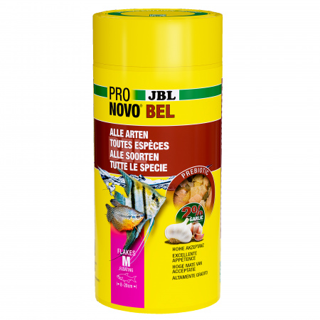 Hrana pesti acvariu JBL ProNovo BEL FLAKES M 1000 ml 
