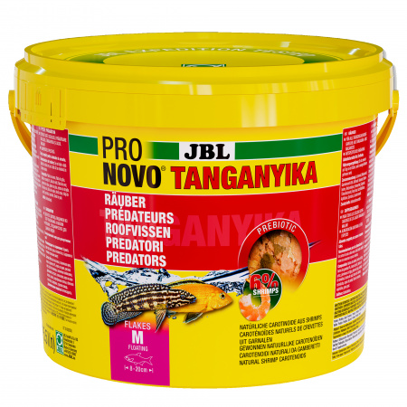 Hrana pesti acvariu JBL ProNovo TANGANYIKA FLAKES M 5.5 l 