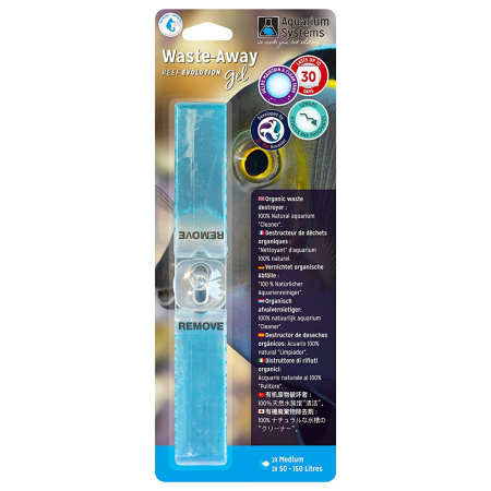 Bacterii acvariu gel Aquarium Systems WASTE AWAY MARINE GEL M 2X