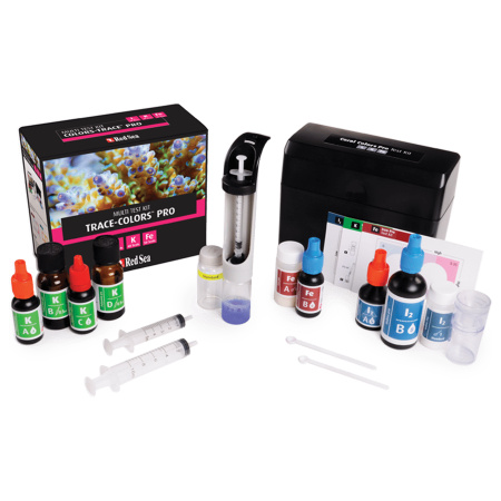 Test apa marina Red Sea Trace Colors Pro Test Kit I/K/Fe