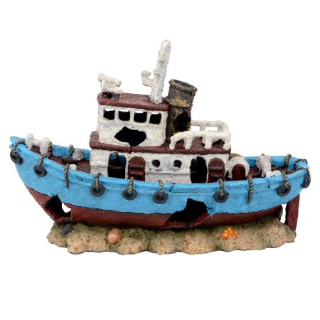 Decor acvariu Pescador albastru