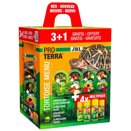 Hrana testoase JBL PROTERRA TORTOISE Menu 250ml 3+1