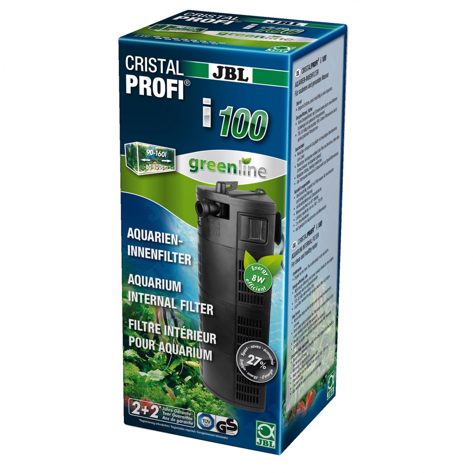 Filtru acvariu intern JBL Cristal Profi i100 greenline 90-160 l