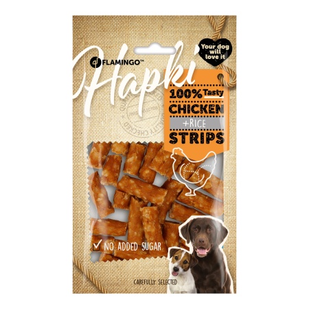 SNACK HAPKI fasii Pui/Orez/Susan 85g