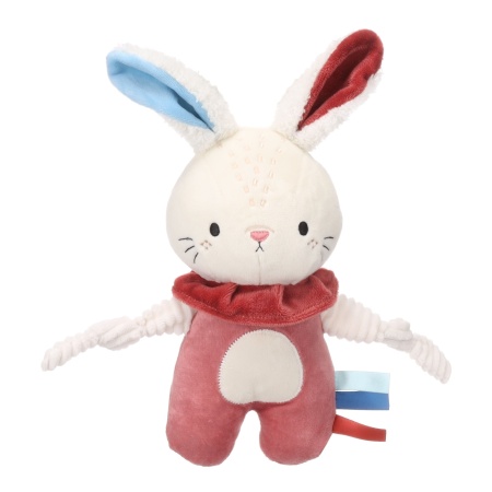 Jucarie puppy KOBE iepure Roz 24x8x28cm