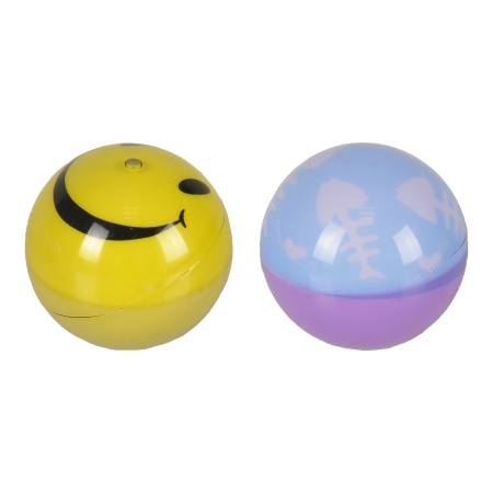 Jucarie pisici WOBBLER minge lum. 4cm