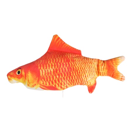 Jucarie pisici FLOUNDER peste Portocaliu 30cm