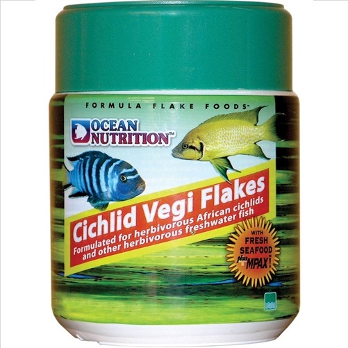 Hrana pesti acvariu Ocean Nutrition Cichlid Vegi Flakes  34 g