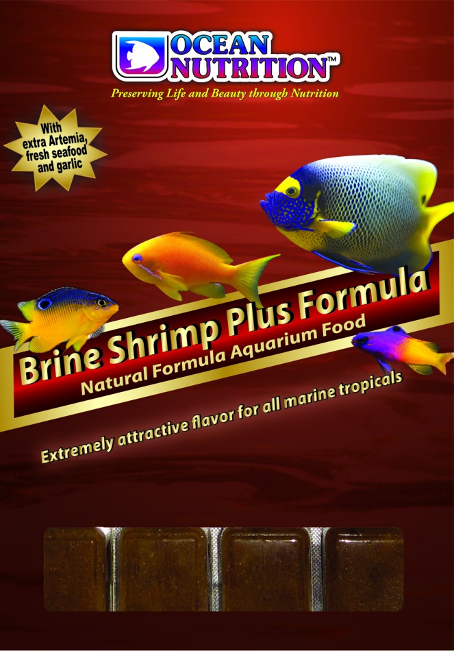 Hrana pesti acvariu congelata Ocean Nutrition Brine Shrimp Plus Formula 100g