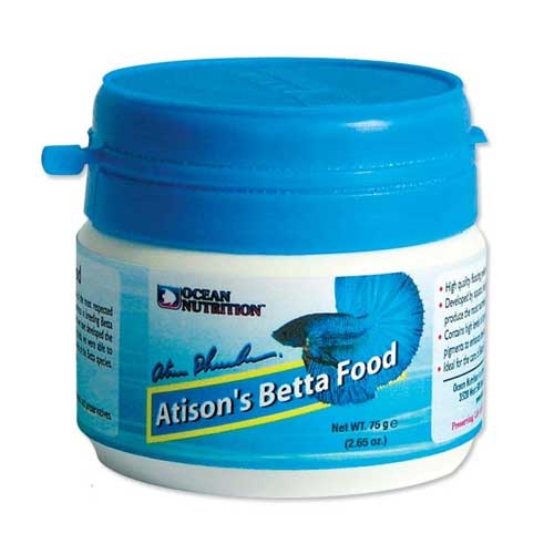 Hrana pesti acvariu Ocean Nutrition Atisons Betta Food (+/-1.5mm) 75 g 